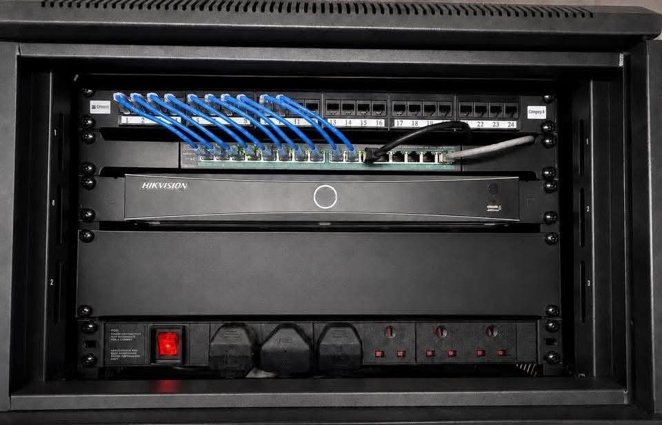 Business WiFi network rack installation across the United Kingdom